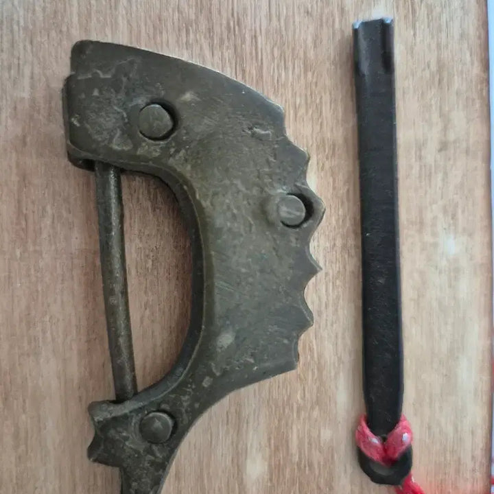 [BUNJANG] Vintage Brass Fish Lock / 옛날 빈티지 황동 물고기 자물쇠