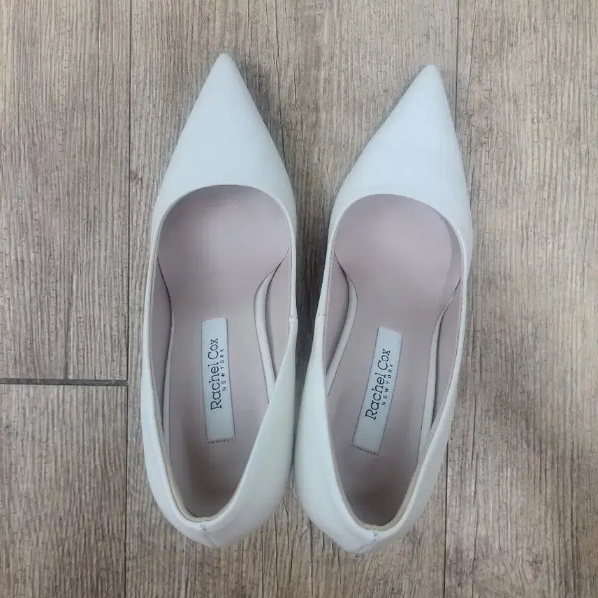 [BUNJANG] Rachel Cox Pumps Heels Ivory 8cm / [동작구직거래]레이첼콕스 펌프스 힐 아이보리 8cm