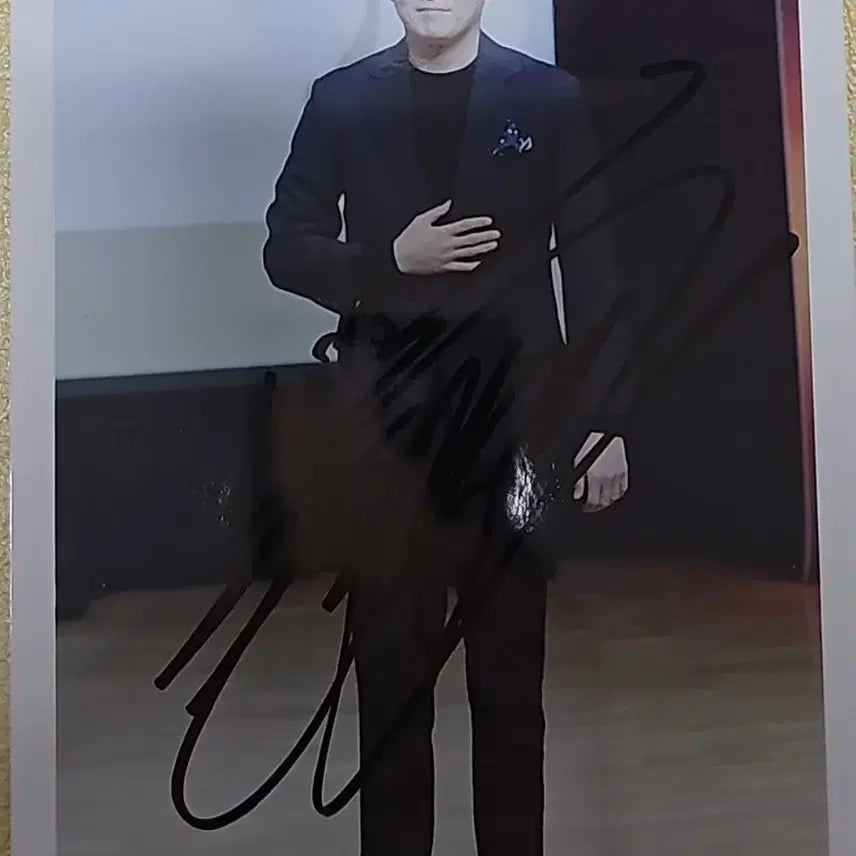 [BUNJANG] Hong Kyung Min Autographed Photo / 홍경민 친필 사진 싸인