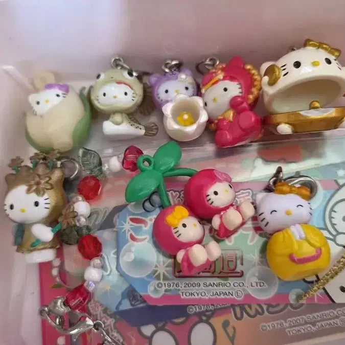 [BUNJANG] Vintage Hello Kitty Strap Bundle / 급전) 고전 키티스트랩 일괄