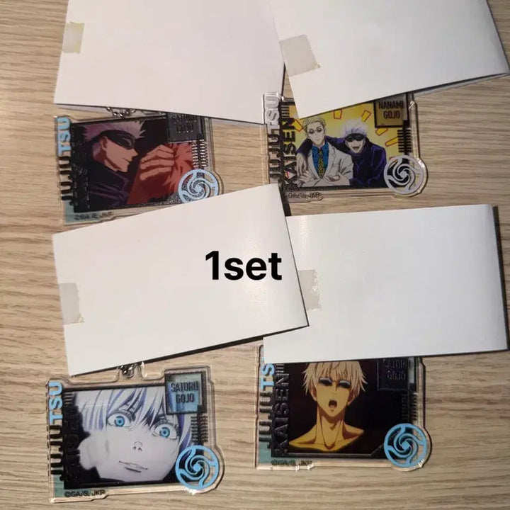 [BUNJANG] Jujutsu Kaisen Gojo Satoru, Nanami Kento, Yoshino Junpei Acrylic Keyring Bundle Set / [일괄]주술회전 고죠 사토루, 나나미 켄토, 요시노 준페이 아크릴 키링