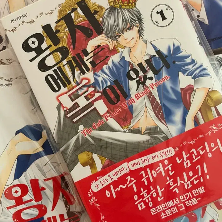 [BUNJANG] The Prince Has Poison Vol. 1-10 Complete Set First Edition Shoujo Manga / 급처) 왕자에게는 독이 있다 1-10 전권 초판 순정만화