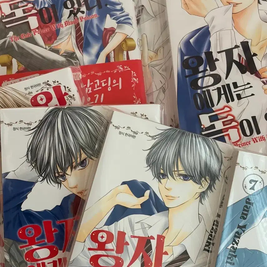 [BUNJANG] The Prince Has Poison Vol. 1-10 Complete Set First Edition Shoujo Manga / 급처) 왕자에게는 독이 있다 1-10 전권 초판 순정만화