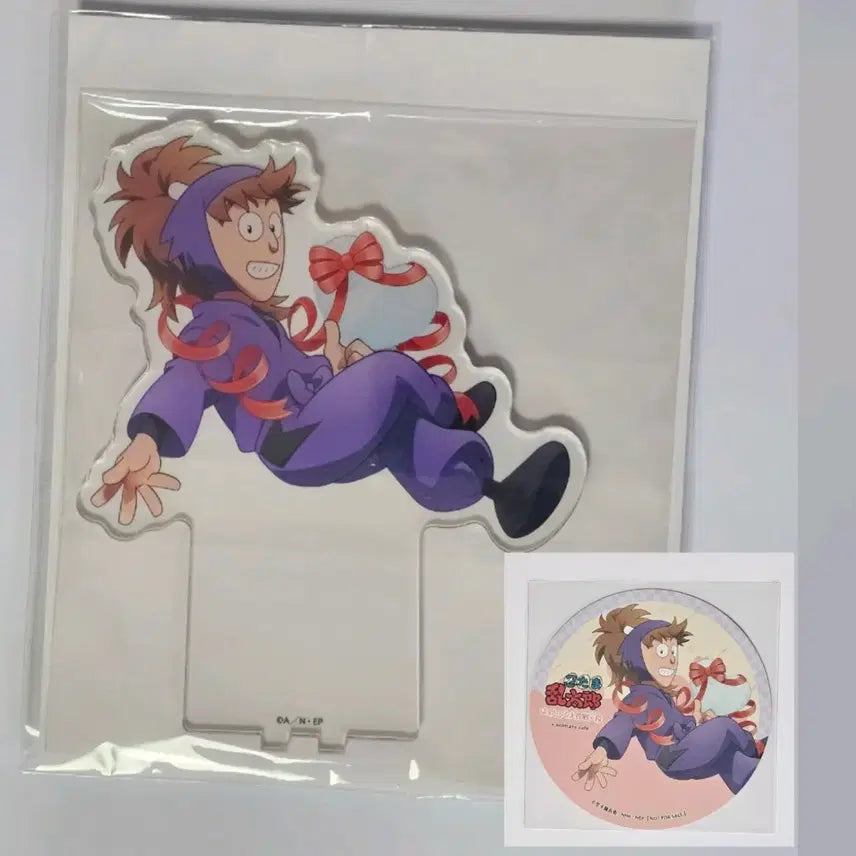 [BUNJANG] Hachiya Saburo Acrylic Stand + Coaster / 하치야 사부로 아크릴 스탠드+코스터 닌타마 란타로