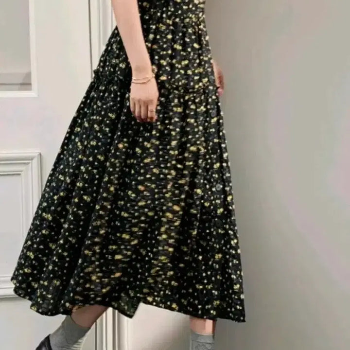 [BUNJANG] KUOSE Floral Long Dress / KUOSE 쿠오세 플로럴 드레스