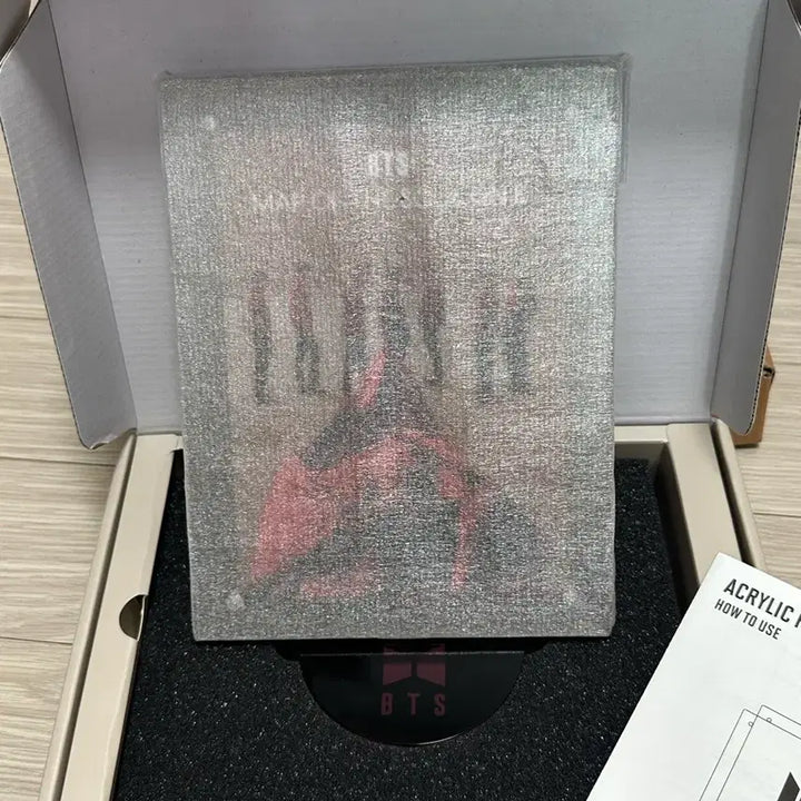 [BUNJANG] BTS MAP OF THE SOUL Acrylic Poster Frame / 방탄 맵솔 아크릴 포스터 프레임(포카X)