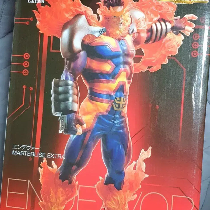 [BUNJANG] My Hero Academia Endeavor Ichiban Kuji Master Stars Piece Figure / [24시간 할인] 히로아카 엔데버 이치방쿠지 제일복권 마스터라이즈 피규어