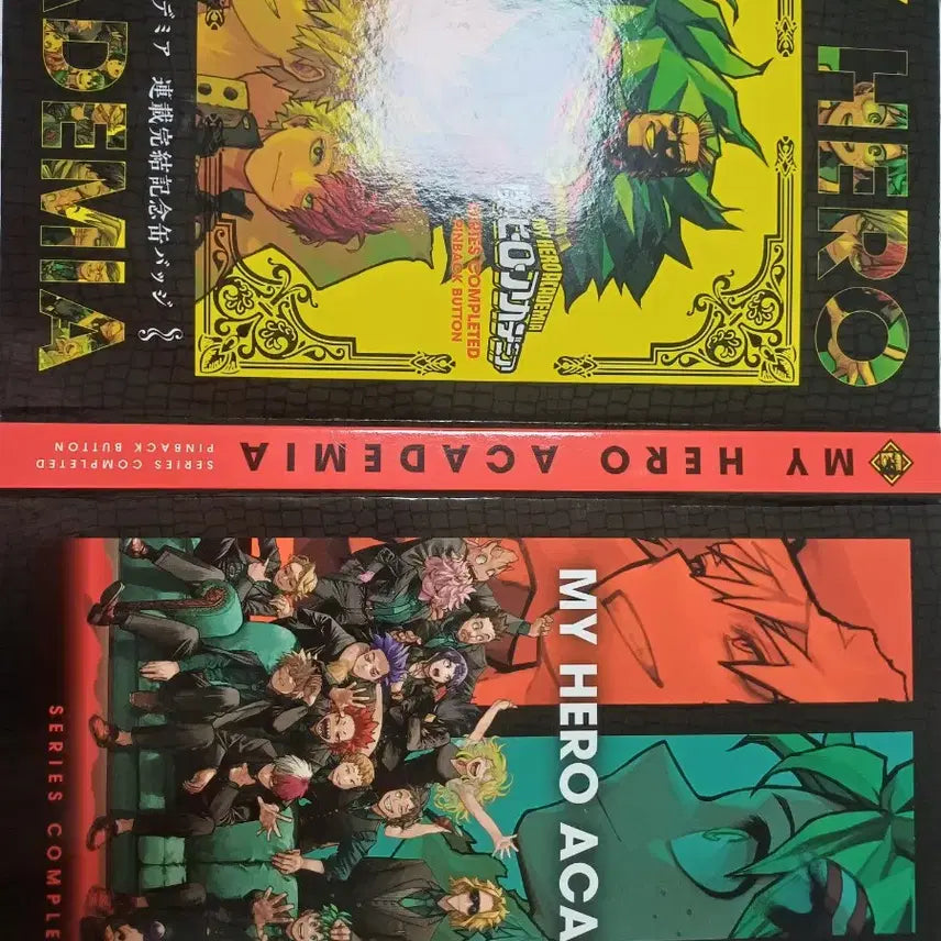 [BUNJANG] My Hero Academia Finale Commemorative Can Badge Set (Bakugo, Midoriya, Todoroki, Aizawa) / 공구) 히로아카 완결기념 캔뱃지세트 바쿠고 미도리야 토도로키 아이자와