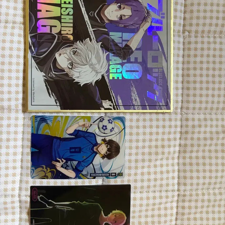 [BUNJANG] Blue Lock &amp; Oshi no Ko Color Card Set / 오늘만!! 일괄3천원!!) 블루록 색지 카드 최애의아이 카드
