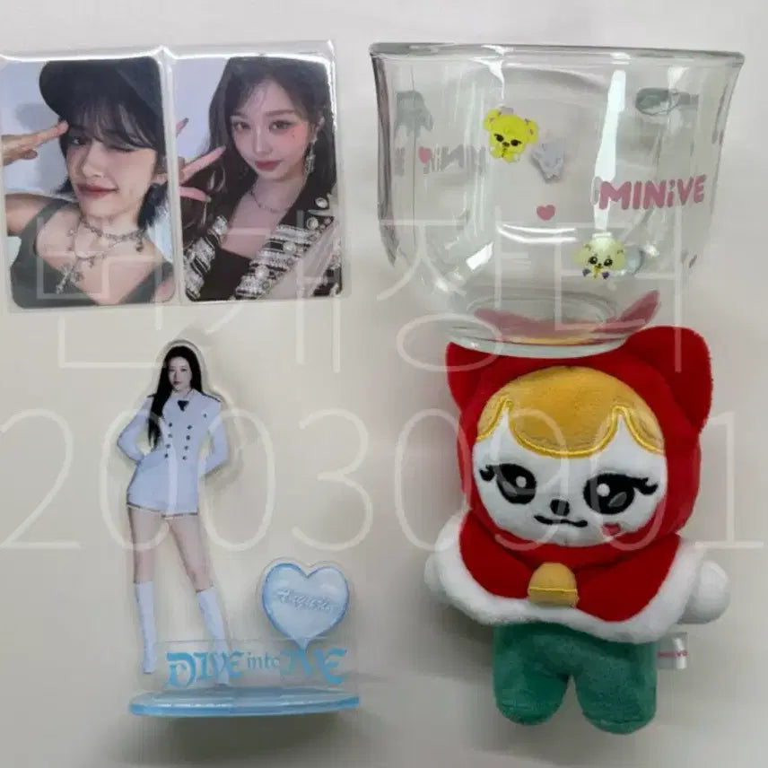 [SOLD OUT] 아이브 포카 인형 시리얼볼 아크릴 스탠드 안유진장원영리즈 일괄