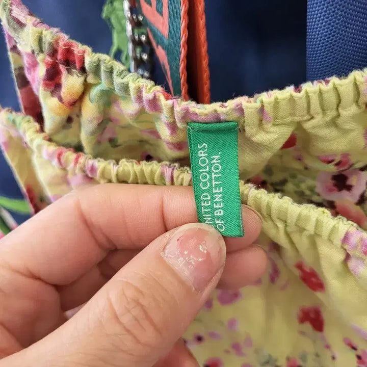 [BUNJANG] Benetton Junior Floral Pattern Dress / 베네통 원피스 쥬니어꽃무늬