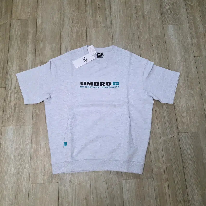 [BUNJANG] Umbro Waffle Short Sleeve Sweatshirt / 엄브로 와플지 반팔 맨투맨