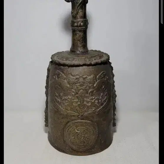 [BUNJANG] Double Phoenix Hand-cast Bronze Bell / 쌍봉황 손종