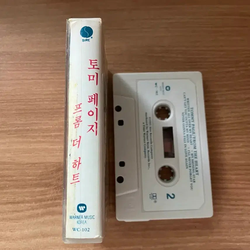 [BUNJANG] Tami Page from the heart Cassette Tape Album / 타미 페이지 앨범 from the heart 카세트 테이프