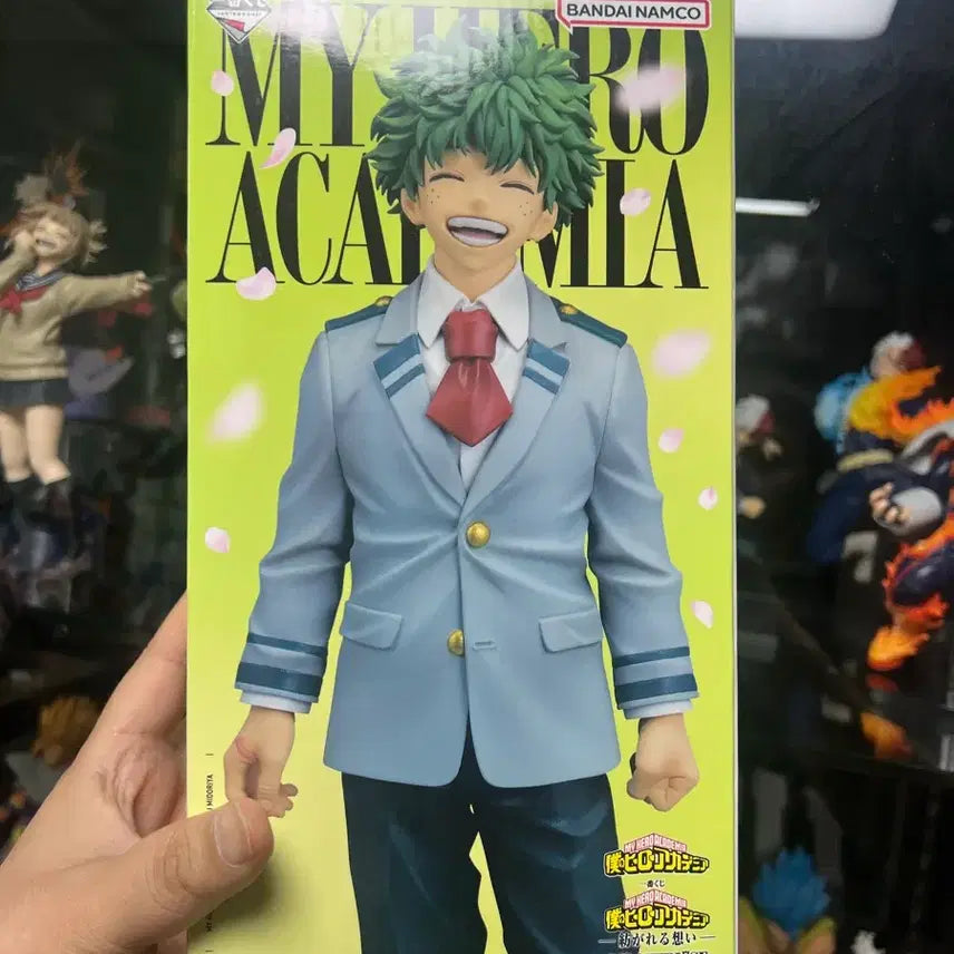 [BUNJANG] My Hero Academia Izuku Midoriya School Uniform Figure A Prize / (미개봉 새상품)히로아카 나히아 미도리야 교복 피규어 A상
