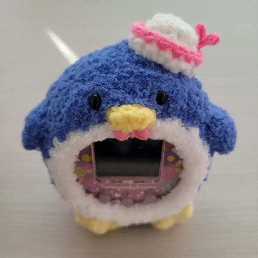 [BUNJANG] Tamagotchi Tuxedo Cat Case / 다마고치 턱시도샘 케이스