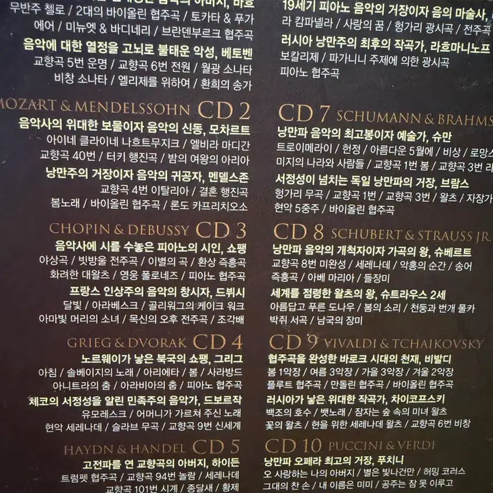 [BUNJANG] Classical Music "Do You Like Classics?" Special Edition 10CD Set / 클래식을 좋아하세요 - Special Edition / 10CD