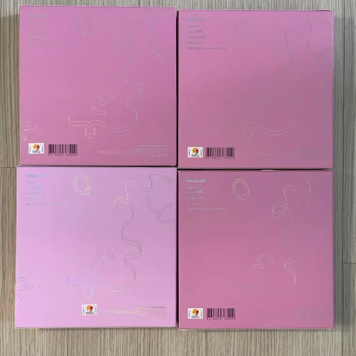 [BUNJANG] QWER Discord Album Bundle Set / qwer 디스코드 개봉앨범 4장 일괄판매 모든 구성품 있음
