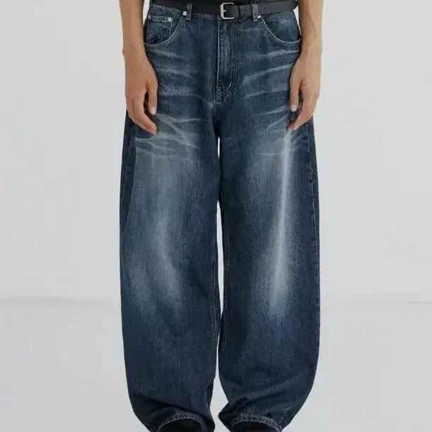[BUNJANG] Branded 1701 Indigo Warrior Max Wide Straight Jeans / 1701 INDIGO WARRIOR JEANS