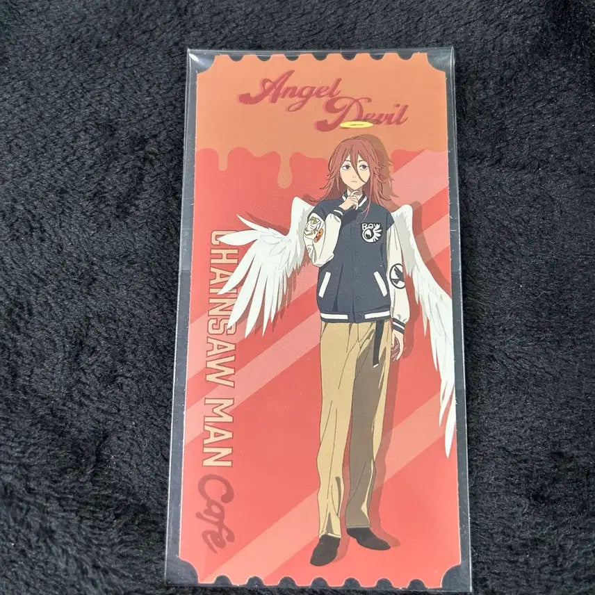 [BUNJANG] Chainsaw Man Denji Cafe Angel Devil Tenshi Angel Pop-up Original Ticket POB / 체인소맨 레제편 카페 천사의 악마 텐시 엔젤 팝업 오리지널 티켓 특전