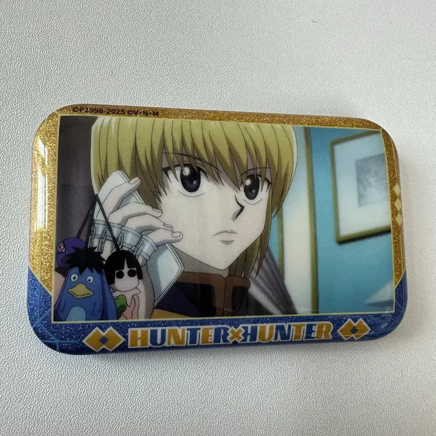 [BUNJANG] Hunter x Hunter (Hunter Hunter) Square Can Badge - Character: Kurapika / 헌터헌터 헌헌 크라피카 사각캔뱃지