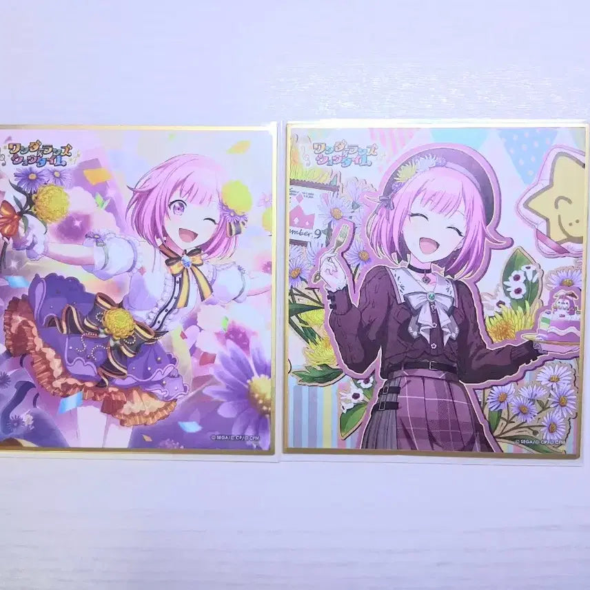 [BUNJANG] Project Sekai Emmu Birthday Shikishi Bundle Set / 프로세카 프세카 에무 생일 색지 일괄 양도