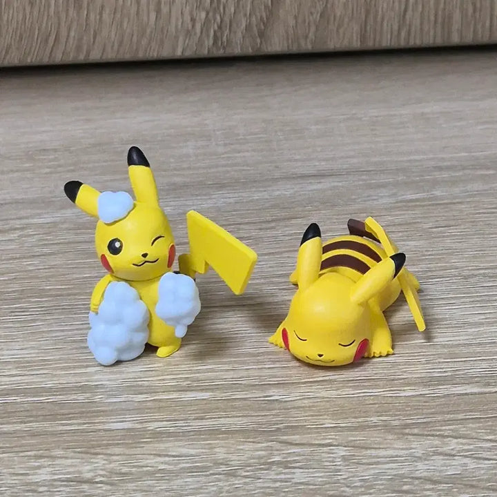 [BUNJANG] Pokemon Pikachu Rare Gacha Figure Set / 포켓몬 피규어 희귀 가챠 피카츄 세트