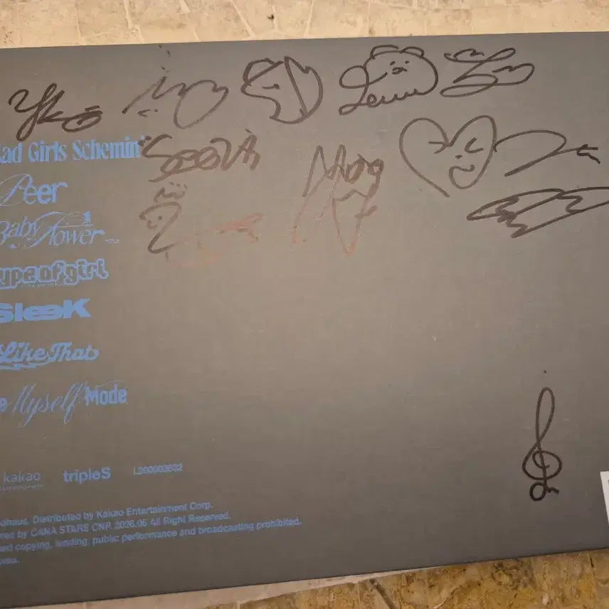 [BUNJANG] tripleS Signed Album / 트리플에스(triples) 친필사인 앨범