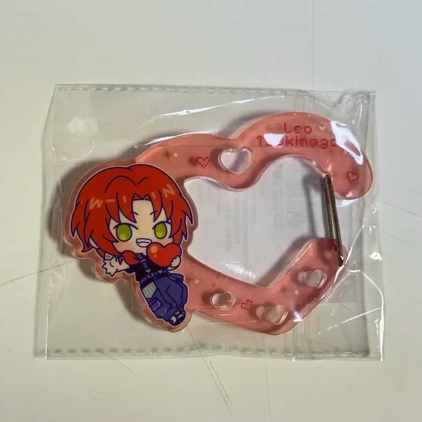 [BUNJANG] Ensemble Stars! Leo Official Acrylic Carabiner (Unsealed) / 앙스타 레오 중스타 아크릴 카라비너 미개봉