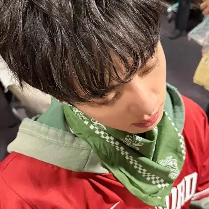 [BUNJANG] BTS Jin Zara Checked Scarf / bts jin zara 스카프 석진