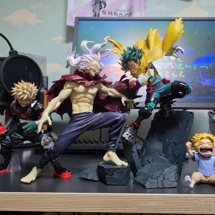 [BUNJANG] My Hero Academia Shigaraki A &amp; Midoriya B "Contrasting Thoughts" Figures / 나의 히어로 아카데미아 상반된 생각 시가라키 B상 미도리야 A상히로아카