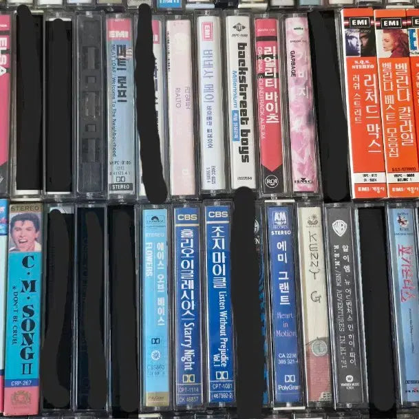 [BUNJANG] Pop, Metal, Ballad, and Korean Music Cassette Tapes / 카세트테이프 팝송 메탈 발라드 가요