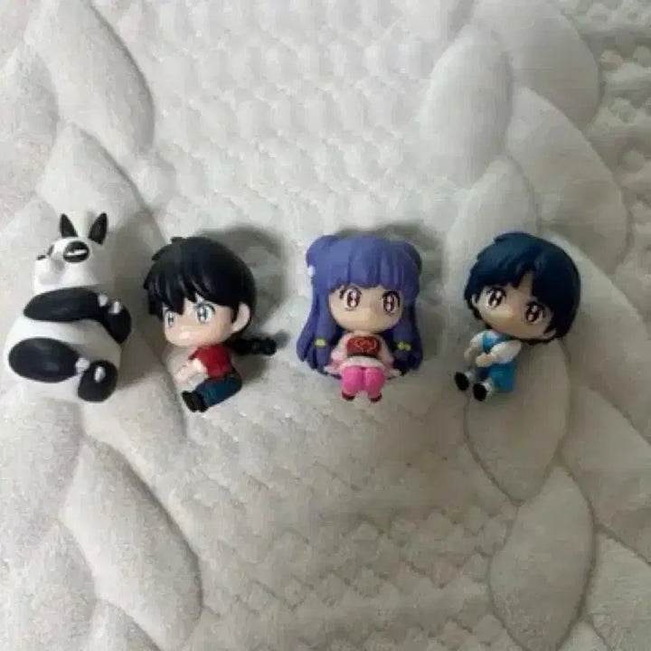 [BUNJANG] Ranma 1/2 Hugcot Gacha Figures Bundle Set (Excluding P-chan) / 란마 1/2 허그코트 가챠 피규어 일괄