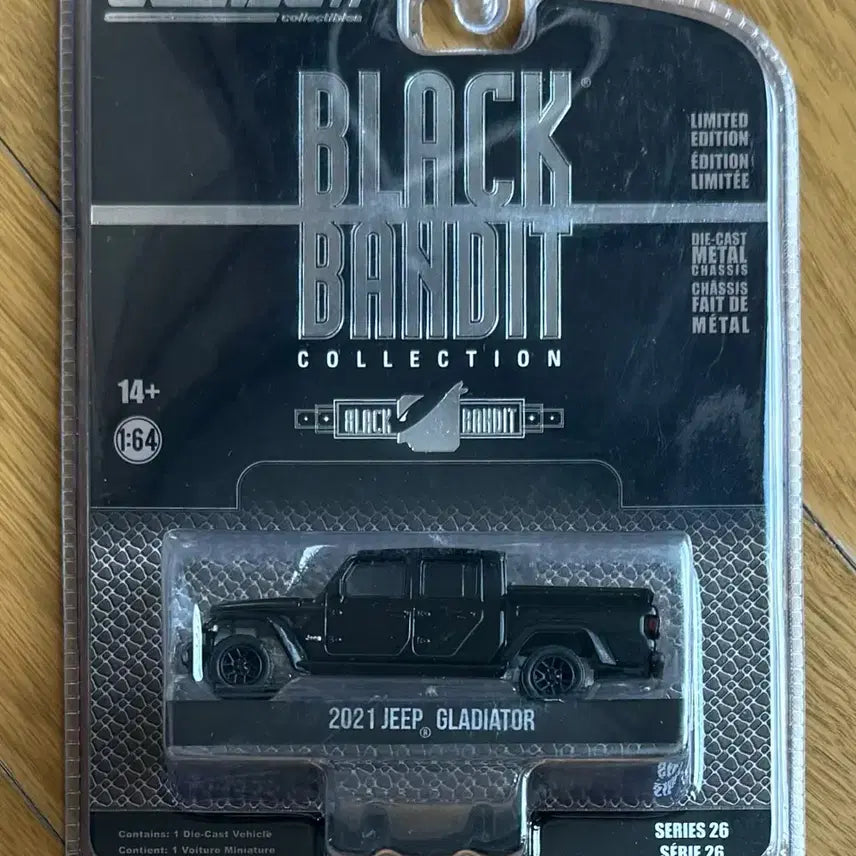 [BUNJANG] Hot Wheels Jeep Gladiator Black / 그린라이트 지프 글래디에이터 블랙