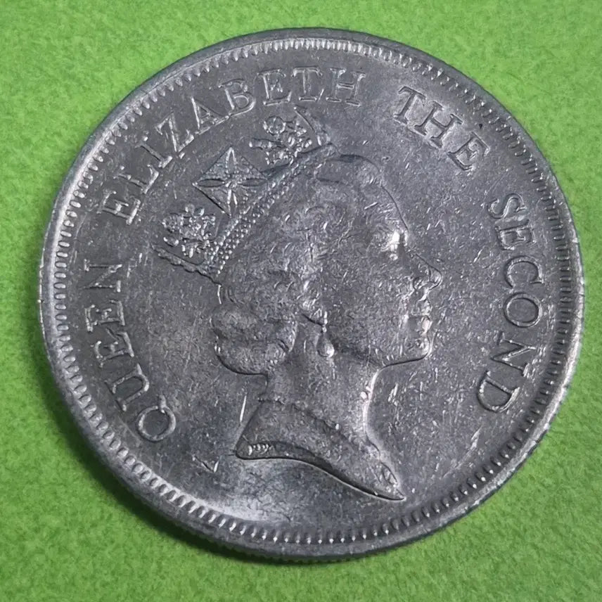 [BUNJANG] 1987 Hong Kong 1 Dollar Coin / 1987 홍콩 1달러 동전 M3225
