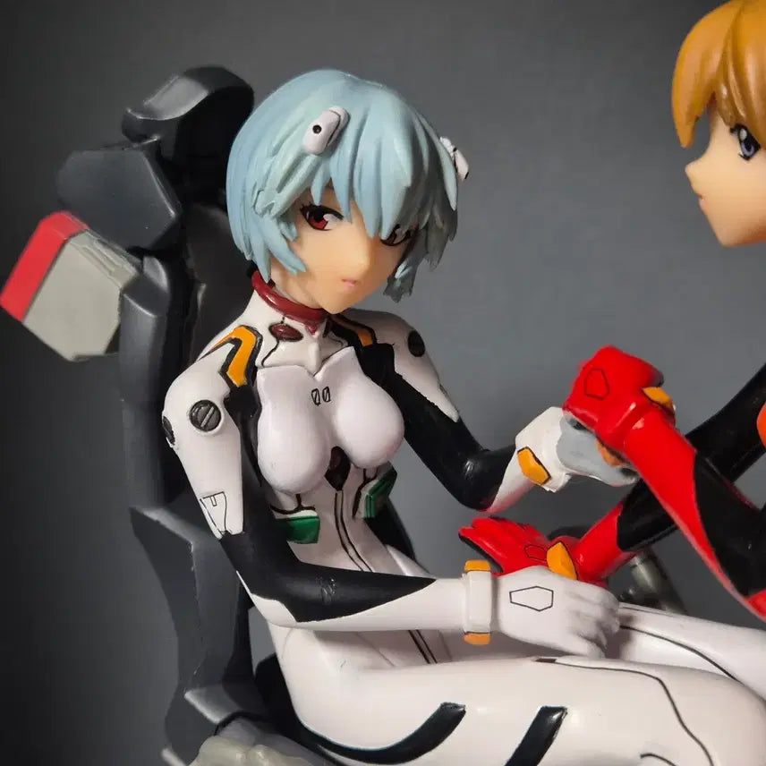 [BUNJANG] Volks Moe-Kore Plus Asuka &amp; Rei Figure Set / 에반게리온 보크스 모에코레 아스카 레이 피규어