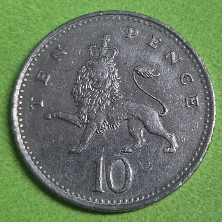 [BUNJANG] 1992 UK 10 Pence Coin / 1992 영국 10펜스 동전 M3229