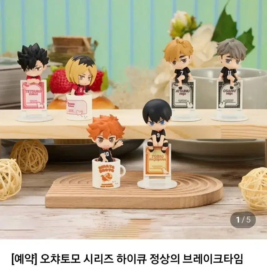 [BUNJANG] Haikyuu!! Ochamo Series Group Order / [공구] 하이큐 오챠모토 공구
