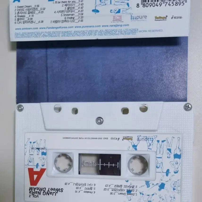 [BUNJANG] Jang Na-ra 2nd Album Cassette Tape / 장나라 2집 (카세트테이프)