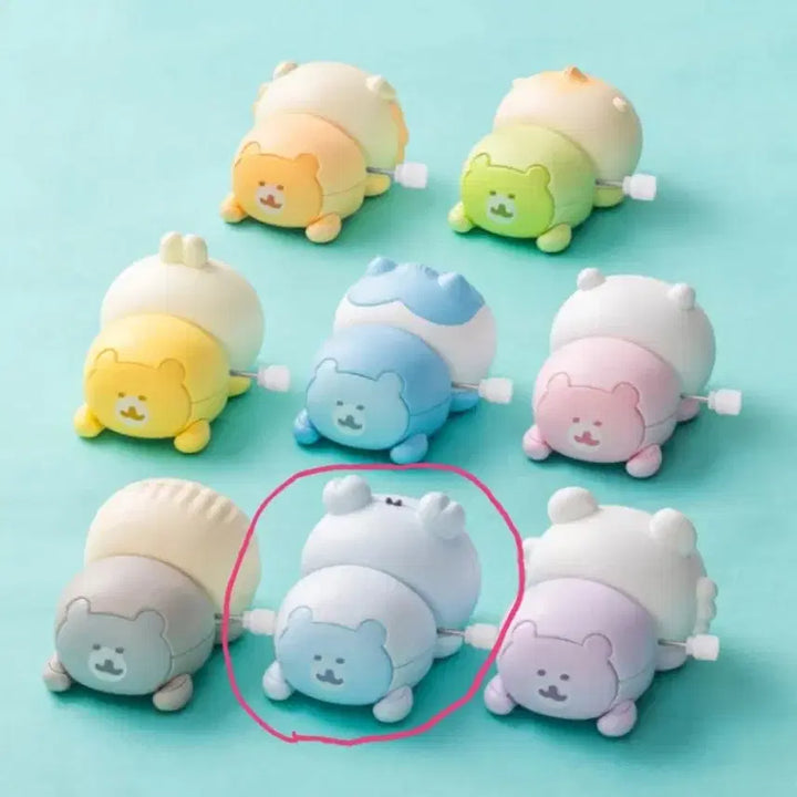 [BUNJANG] Chiikawa Rabbit Wind-up Action Figure - Kani / [미사용] 베이비 치이카와 먼작귀 태엽 움직이는 피규어 장난감-카니