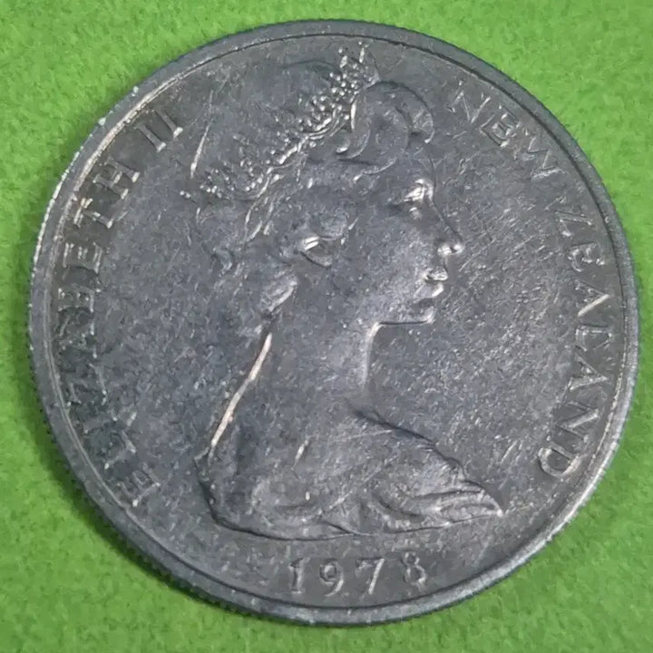 [BUNJANG] 1978 New Zealand 10 Cent Coin / 1978 뉴질랜드 10센트 동전 M3239