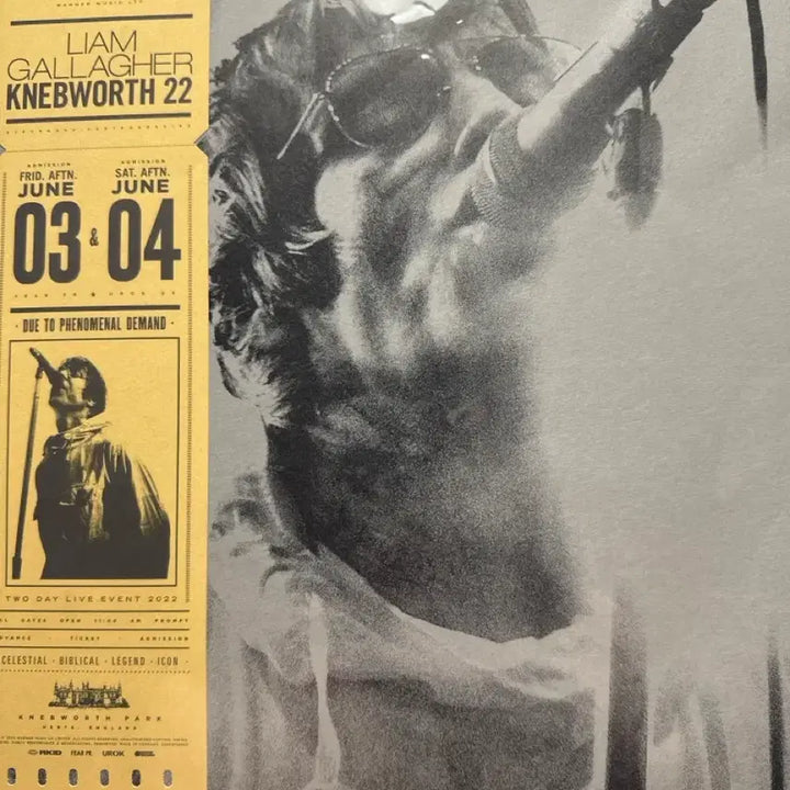 [SOLD OUT] 리암 갤러거 Knebworth 라이브 LP 바이닐 옐로우반