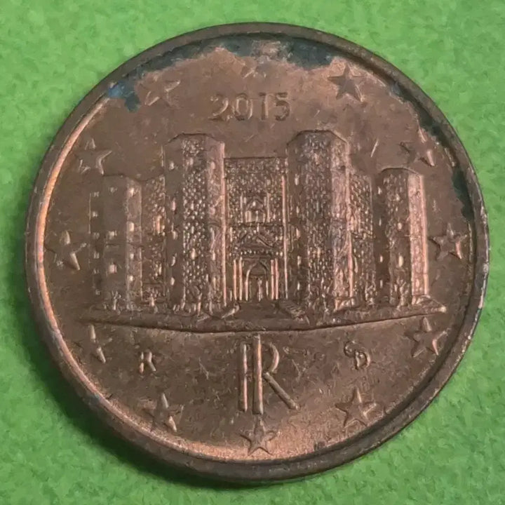 [BUNJANG] 2015 Italy 1 Euro Cent Coin / 2015 이탈리아 1유로센트 동전 M3242