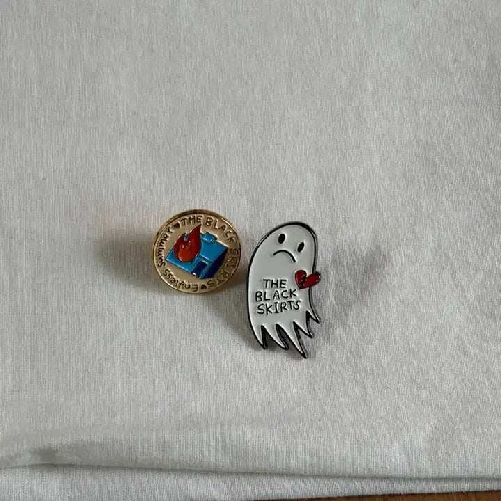 [BUNJANG] The Black Skirts Badge Set / 검정치마 뱃지