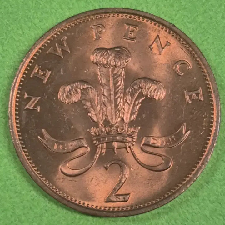 [BUNJANG] 1981 United Kingdom 2 Pence Coin / 1981 영국 2펜스 동전 M3248