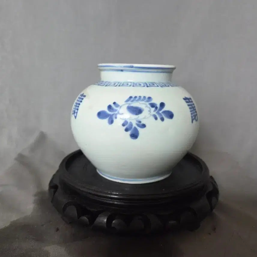 [BUNJANG] Joseon Branch Blue-and-White Porcelain Jar / 조선분원 청화백자호
