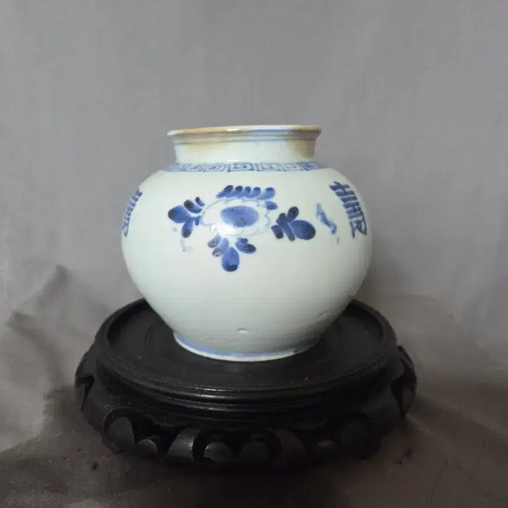 [BUNJANG] Joseon Branch Blue-and-White Porcelain Jar / 조선분원 청화백자호