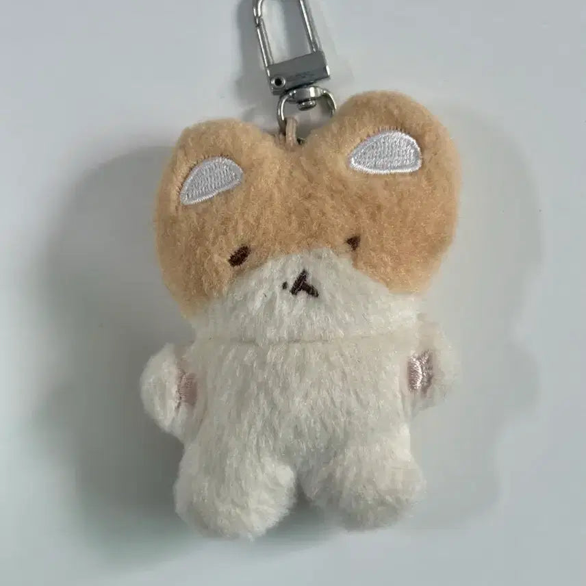 [BUNJANG] Baekhyun Fluffy Keychain &amp; Rice Cake Stress Ball / 백현 터래기 키링 / 찹쌀이 스트레스볼