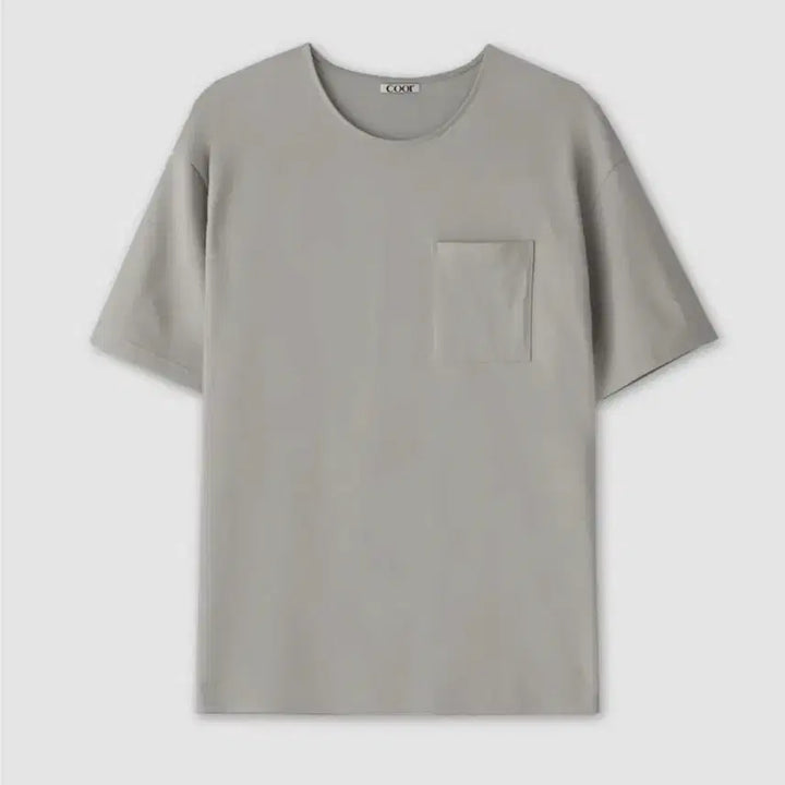 [BUNJANG] COOR Supima Cotton Semi-Oversized U-Neck T-Shirt (Light Grey/S) / 쿠어 수피마 코튼 세미오버핏 U넥 티셔츠 (라이트그레이/S) 인템포무드