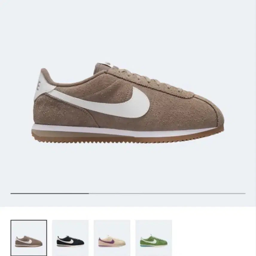 [SOLD OUT] 나이키 코르테즈 스웨이드 235 브라운